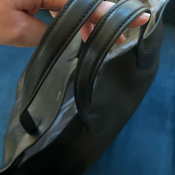 🛑SOLD!🛑 KHAITE Osa Tote LARGE Black Leather - Picture 9 of 13